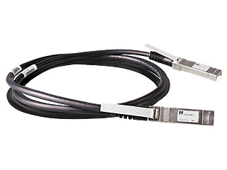 HPE FlexNetwork X240 10G SFP+ to SFP+ 5m Direct Attach Copper InfiniBand/fibre optic cable SFP+ Black