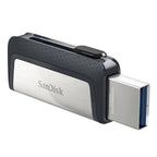 SanDisk 173338 USB flash drive 64 GB USB Type-A / USB Type-C Black, Silver