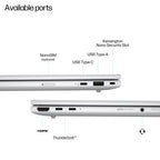 HP EliteBook 8 G1i AI Wolf Pro Security Edition Intel Core Ultra 5 235U Laptop 35.6 cm (14") WUXGA 16 GB DDR5-SDRAM 512 GB SSD Wi-Fi 6E (802.11ax) Windows 11 Pro AI PC Silver