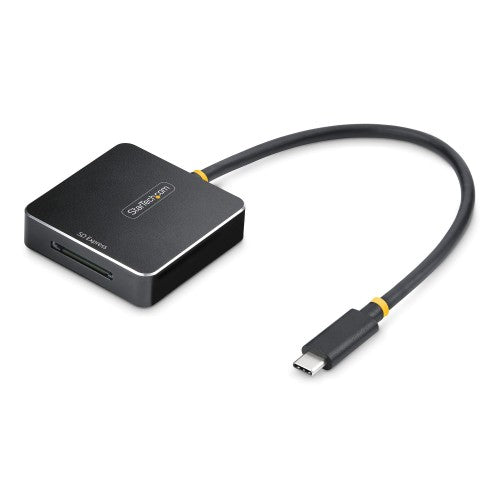 StarTech.com USB-C SD Express Card Reader, USB 10Gbps, Portable Memory Card Reader, USB Type-C to Secure Digital 7.1 Adapter, Works with Any Operating System