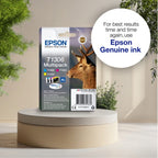 Epson C13T13024012/T1302 Ink cartridge cyan XL, 765 pages 10,1ml for Epson Stylus BX 320/SX 525/WF 3500