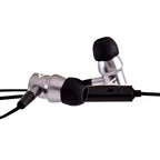 V7 3.5 mm Noise Isolating Stereo Earbuds with In-line Mic, iPad, iPhone, Mp3, iPod, iPad, Tablets, Smartphone, Laptop Computer, Chromebook, PC, Aluminum
