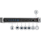 StarTech.com Triple-Monitor USB 3.0 Docking Station - 1x HDMI - 2x DisplayPort