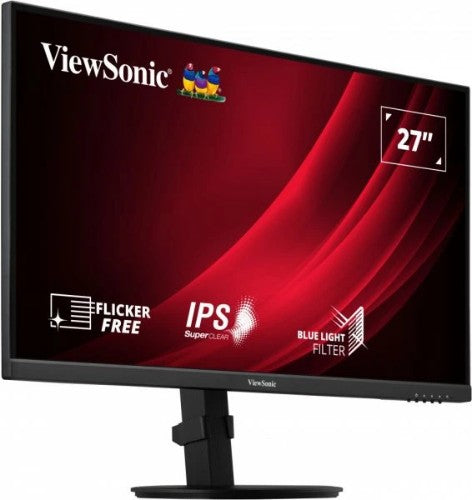 Viewsonic VG Series VG2709-2K-MHD-2 LED display 68.6 cm (27") 2560 x 1440 pixels Quad HD Black