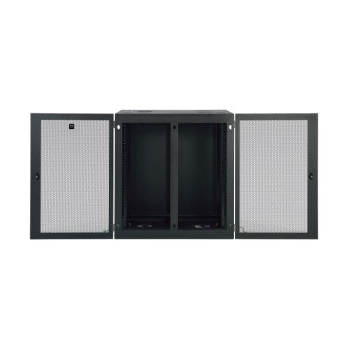 Tripp Lite SRW18UHD SmartRack 18U Heavy-Duty Low-Profile Server-Depth Side-Mount Wall-Mount Rack Enclosure Cabinet