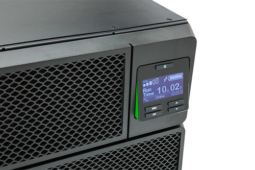 APC Smart-UPS On-Line, 5kVA, Rackmount 3U, 230V, 6x C13+4x C19 IEC outlets, Network Card+SmartSlot, Extended runtime, W/ rail kit, Marine