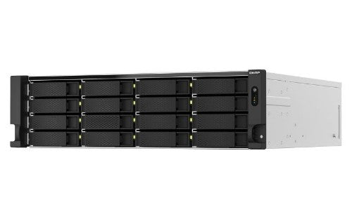 QNAP TS-h2287XU-RP NAS Rack (3U) Intel Xeon E E-2336 32 GB DDR4 0 TB QuTS hero Black, White