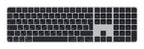 Apple Magic keyboard Universal USB + Bluetooth QWERTY Russian Black