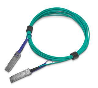 Nvidia MFA1A00-C010 InfiniBand/fibre optic cable 10 m QSFP Blue