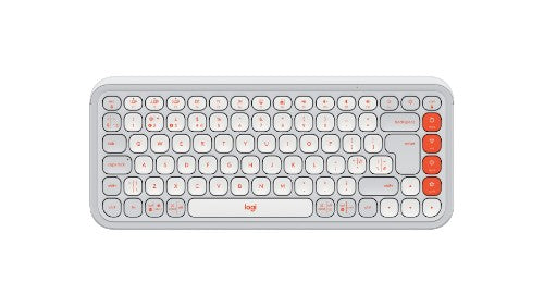 Logitech POP Icon Keys keyboard Universal Bluetooth QWERTY UK English White