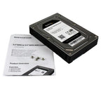 StarTech.com 2.5” to 3.5” SATA Aluminum Hard Drive Adapter Enclosure with SSD / HDD Height up to 12.5mm