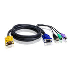 ATEN 2L5301UP KVM cable Black 1 m