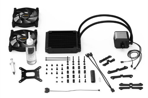 be quiet! Silent Loop 2 120mm All In One CPU Water Cooling, 1 X 120mm PWM Fan, For Intel Socket: 1200 / 2066 / 115X / 2011(-3) square ILM; For AMD Socket: AMD: AM4 / AM3(+)