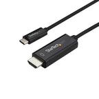StarTech.com 10ft (3m) USB C to HDMI Cable - 4K 60Hz USB Type C to HDMI 2.0 Video Adapter Cable - Thunderbolt Compatible - Laptop to HDMI Monitor/Display - DP 1.2 Alt Mode HBR2 - Black