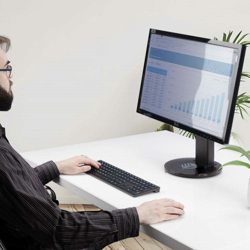 StarTech.com 24-inch 16:9 Anti-Blue Light Filter, BlueLight Screen Filter for 24in Computer Monitor, Reduces Eye Strain, Dual Mounting Options, TAA Compliant