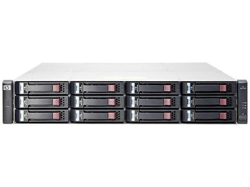 Hewlett Packard Enterprise MSA 1040 2-port Fibre Channel Dual Controller LFF Storage disk array Rack (2U)