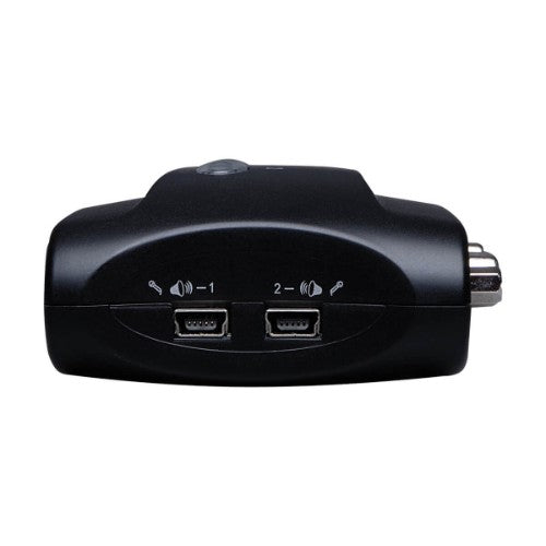 Tripp Lite B004-VUA2-K-R 2-Port Compact USB KVM Switch with Audio and Cable