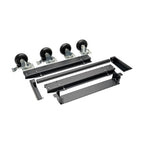 Tripp Lite CSHANDLEKIT Mobile Cart Conversion Kit with Handle, Casters and Power Cord Manager for Tablet/Chromebook Charging Stations