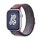 Apple 46mm Blue/Red Nike Sport Loop