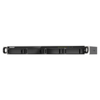 QNAP TS-435XEU NAS Rack (1U) Marvell CN9131 4 GB DDR4 0 TB QNAP QTS Black, Grey