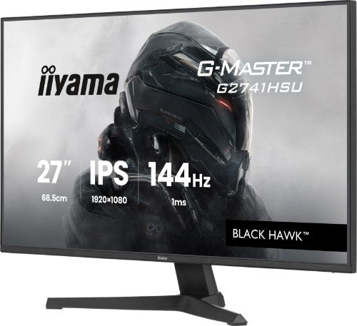 iiyama G-MASTER Get ahead with the 27" G2741HSU Black Hawk monitor with IPS Panel Technology and 1ms MPRT