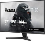 iiyama G-MASTER Get ahead with the 27" G2741HSU Black Hawk monitor with IPS Panel Technology and 1ms MPRT