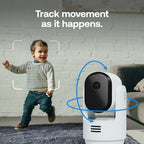 Arlo Essential 3 2K Pan-Tilt-Zoom Indoor Security Camera, 2-cam