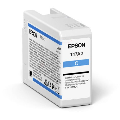 Epson C13T47A200/T47A2 Ink cartridge cyan 50ml for Epson SC-P 900