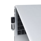 StarTech.com Right Angled USB-C to USB-A Adapter, USB 5Gbps, Compact USB-C Male to USB-A Female Adapter, Metal Housing, M/F