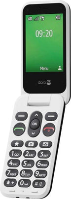 Doro Leva E22 7.11 cm (2.8") 127.8 g Black, White Feature phone