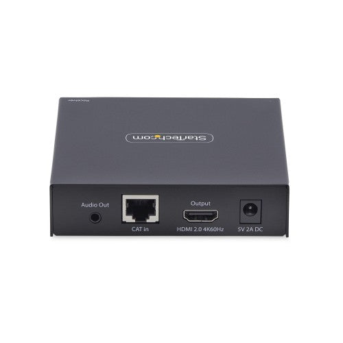 StarTech.com HDMI KVM Receiver Over IP Network for the IH2006 Product Series, 4K 60Hz, Driverless, AVoIP, Includes Mounting Kit, Receiver Only