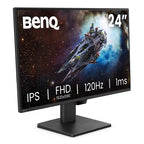 BenQ GW2490P 24" IPS 1920x1080 120Hz 1ms Eye-Care Widescreen Gaming Monitor
