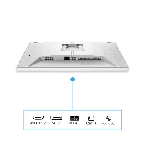 Philips Evnia 5000 computer monitor 68.6 cm (27") 3840 x 2160 pixels 4K Ultra HD LCD White