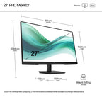 HP Series 3 Pro 27 inch FHD Monitor - 327pf