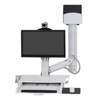 Ergotron SV Combo White PC Multimedia stand
