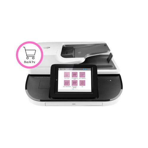 HP Flow 8500 fn2 Flatbed & ADF scanner 600 x 600 DPI
