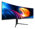 V7 49" USB-C (65W PD) Viewable Curved Monitor - DQHD - 5120 x 1440 - Height Adjustable