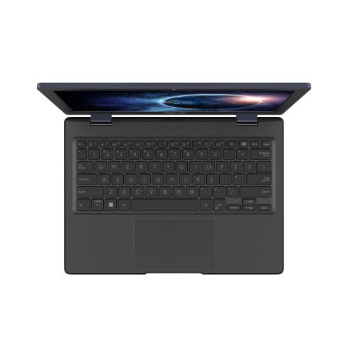 ASUS BR12CT-C81XA-3Y Intel® N N150 Laptop 31 cm (12.2") WUXGA 8 GB LPDDR5-SDRAM 128 GB UFS Wi-Fi 6 (802.11ax) Windows 11 Pro Education Black, Grey