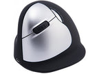 R-Go Tools Ergonomic mouse R-Go HE Break with break software, large (hand size &ge; 185 mm), left-handed, Bluetooth, black