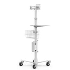Compulocks Rolling Stand Basket White