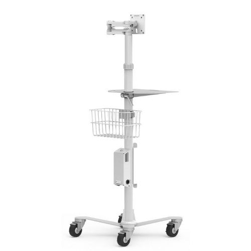 Compulocks Rolling Stand Basket White