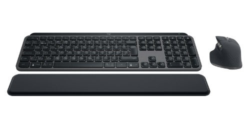 Logitech 920-010931 keyboard Mouse included Office RF Wireless + Bluetooth QWERTY Nordic Graphite