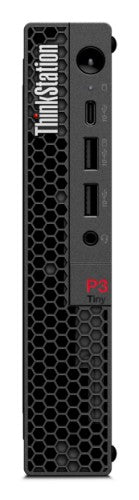 Lenovo ThinkStation P3 Tiny Intel® Core™ i9 i9-14900 32 GB DDR5-SDRAM 1 TB SSD NVIDIA T1000 Windows 11 Pro Mini PC Workstation Black