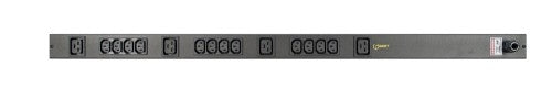 Vertiv EGVHVAN162-102IB4PS6-IP44 power distribution unit (PDU) 16 AC outlet(s) Black