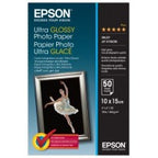 Epson Ultra Glossy Photo Paper - 10x15cm - 50 Sheets