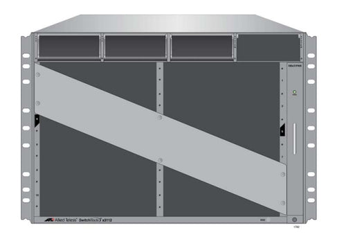 Allied Telesis 12 Slot chassis including AT-S network equipment chassis Grey