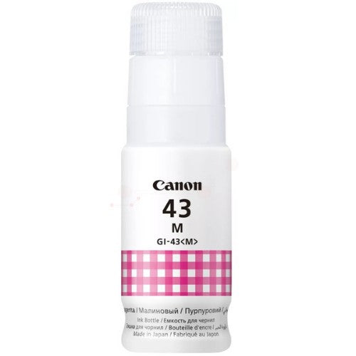 Canon 4680C001/GI-43M Ink bottle magenta 3800 Photos 60ml for Canon Pixma G 540