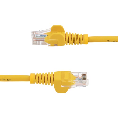 StarTech.com Cat5e Patch Cable with Snagless RJ45 Connectors - 2m, Yellow