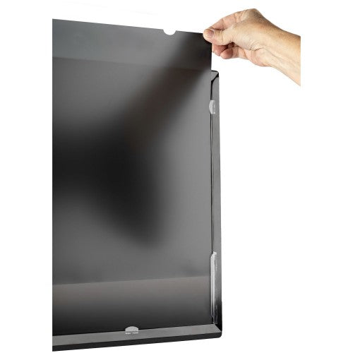 StarTech.com Monitor Privacy Screen for 27 inch PC Display - Computer Screen Security Filter - Blue Light Reducing Screen Protector Film - 16:9 WideScreen - Matte/Glossy - +/-30 Degree - TAA