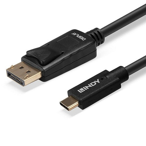 Lindy 10m USB Type C to DP 4K60 Adapter Cable with HDR
